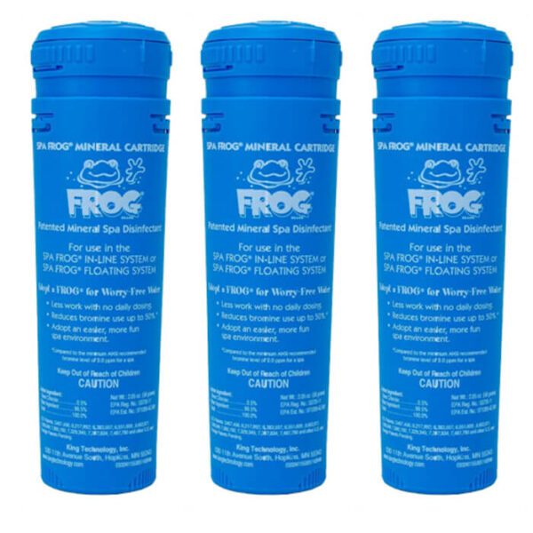 3pk. Spa Frog Mineral Cartridges