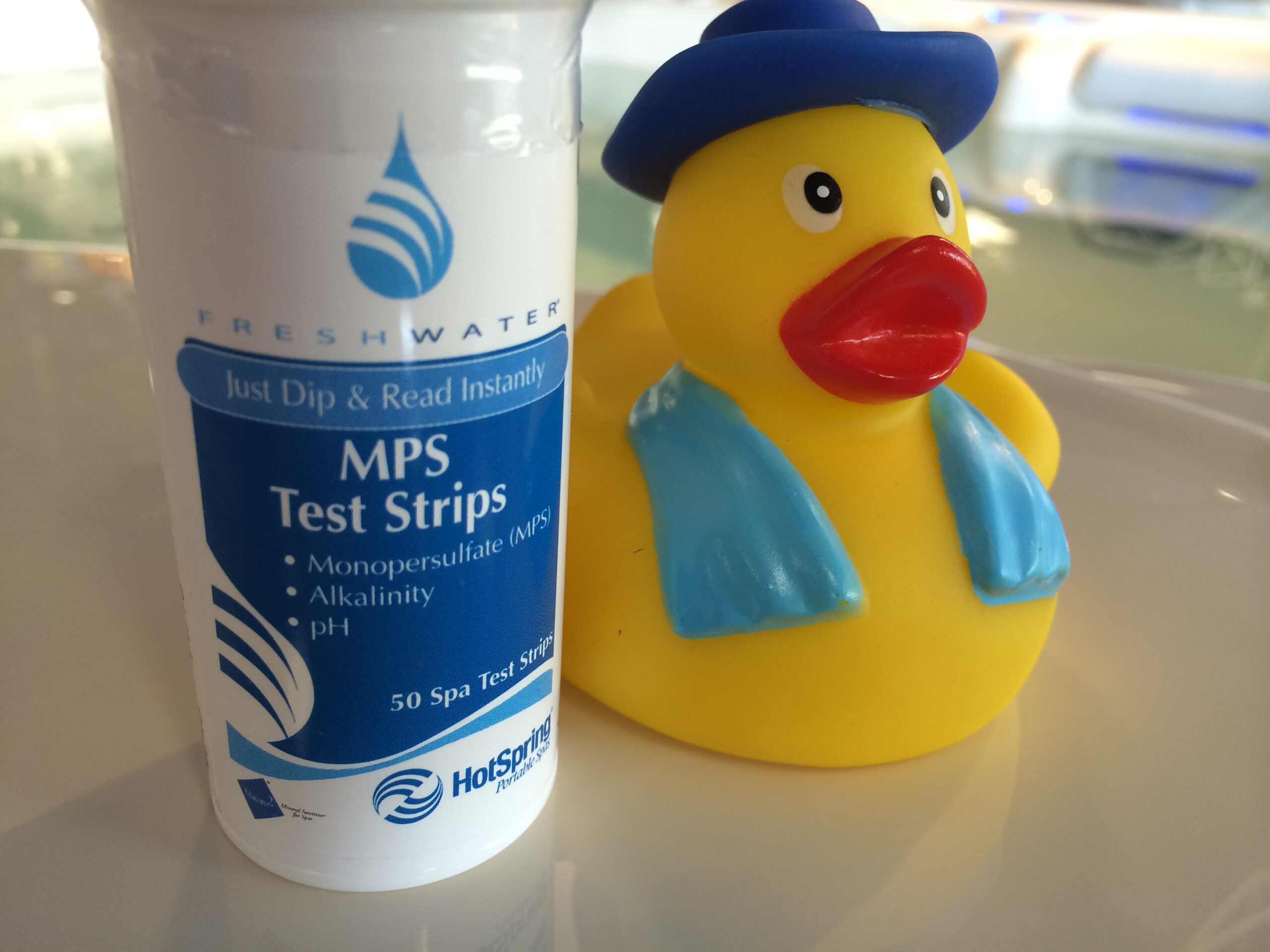 hot tub water, MPS, e