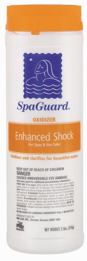 SpaGuard Enhanced Spa Shock 6 Lbs | 4-in-1 Water Treatment | For Chlorine & Bromine Spas
