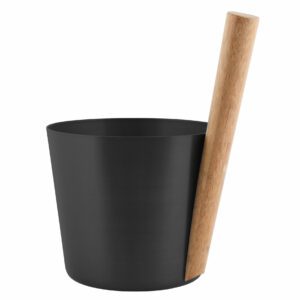 Rento Sauna Bucket with Straight Handle