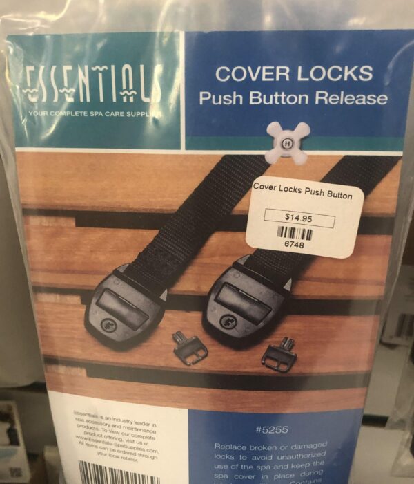 Essentials Cover Locks Push Button Release