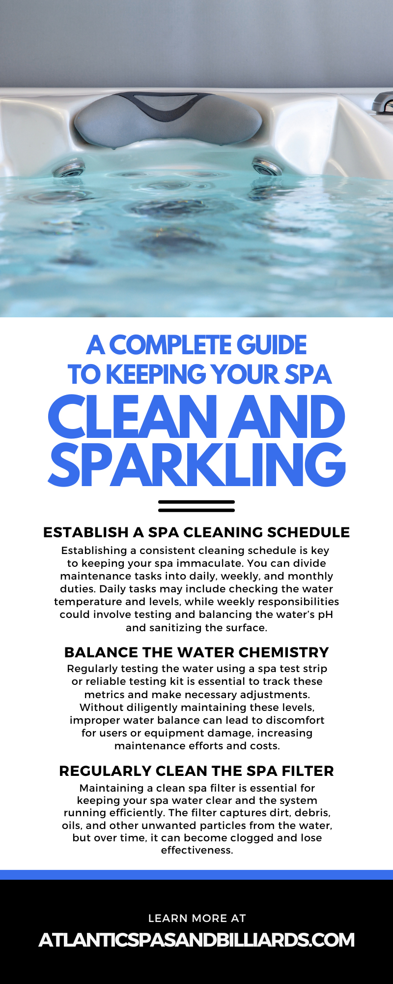 A Complete Guide to Keeping Your Spa Clean and Sparkling
